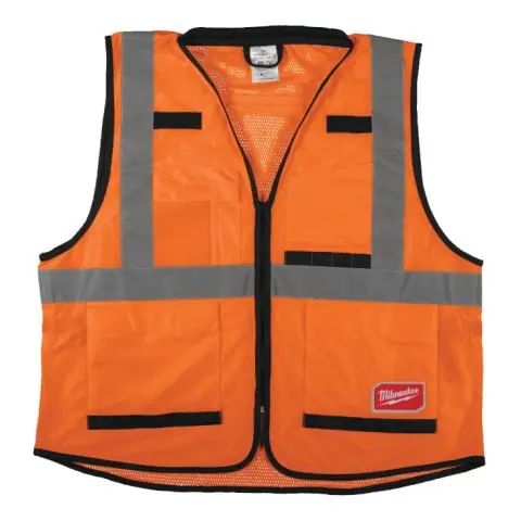 Snabb frakt Milwaukee Hi Visible Premium Säkerhetsväst